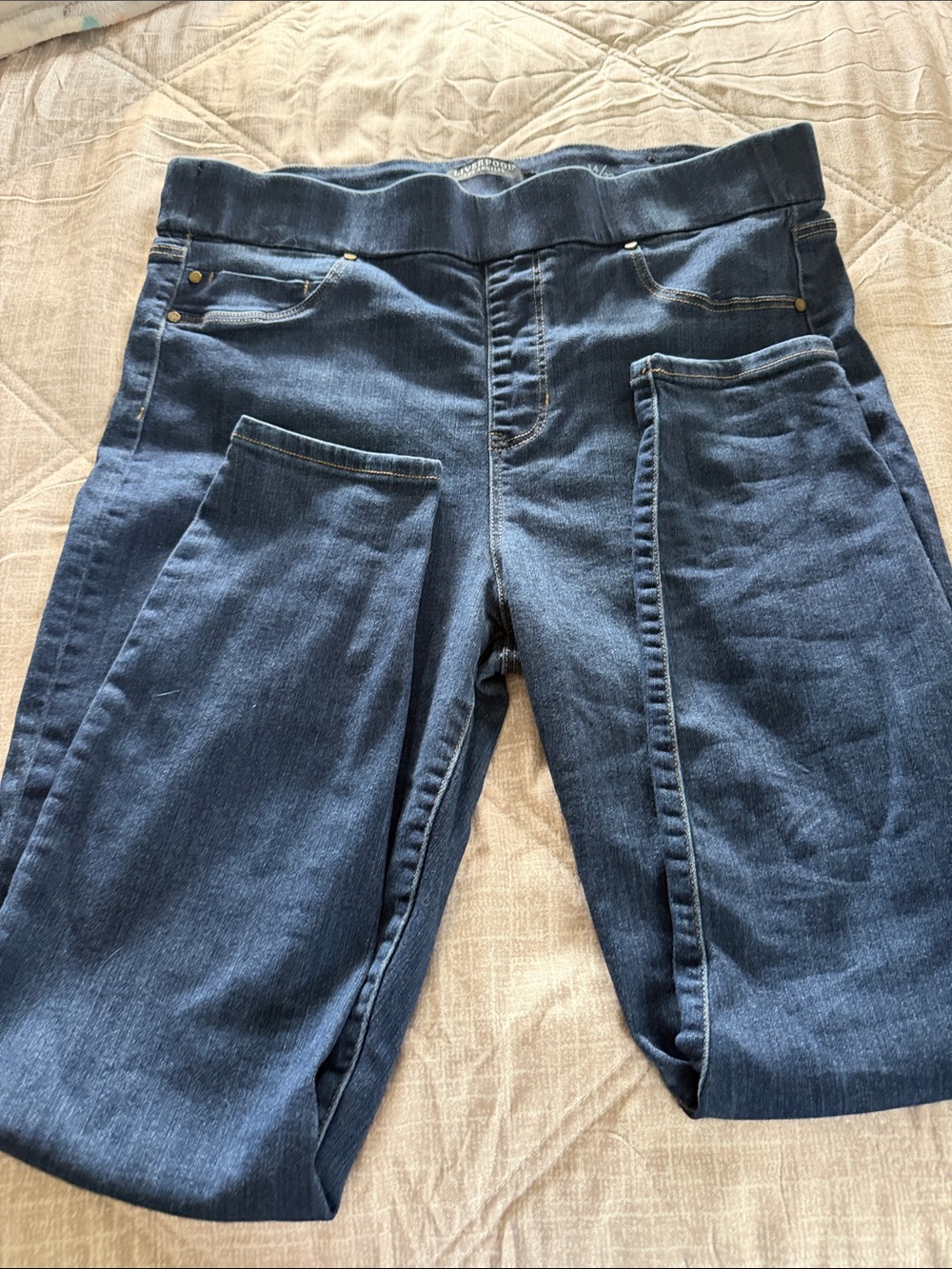 Liverpool Indigo Stretch Knit Jeggings for Women